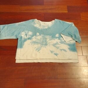 Anthropology Cashmere Tie Dye sweater